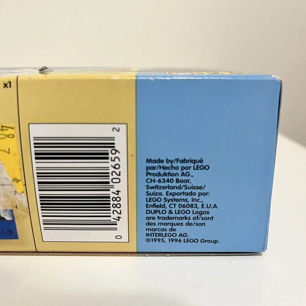Vintage LEGO Duplo 2659 Baby Animals New NIB Sealed 1996 Penguin Orca Seal Bear